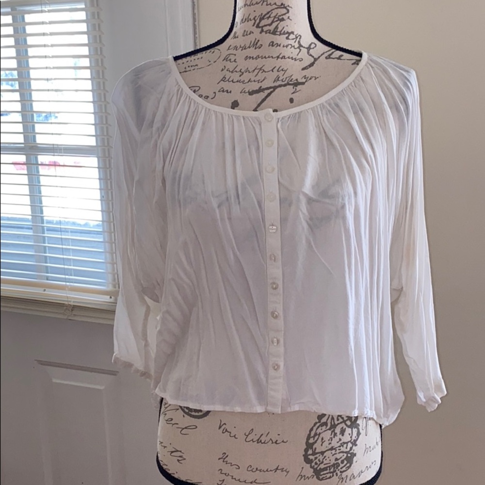 Esprit high-low batwing Top